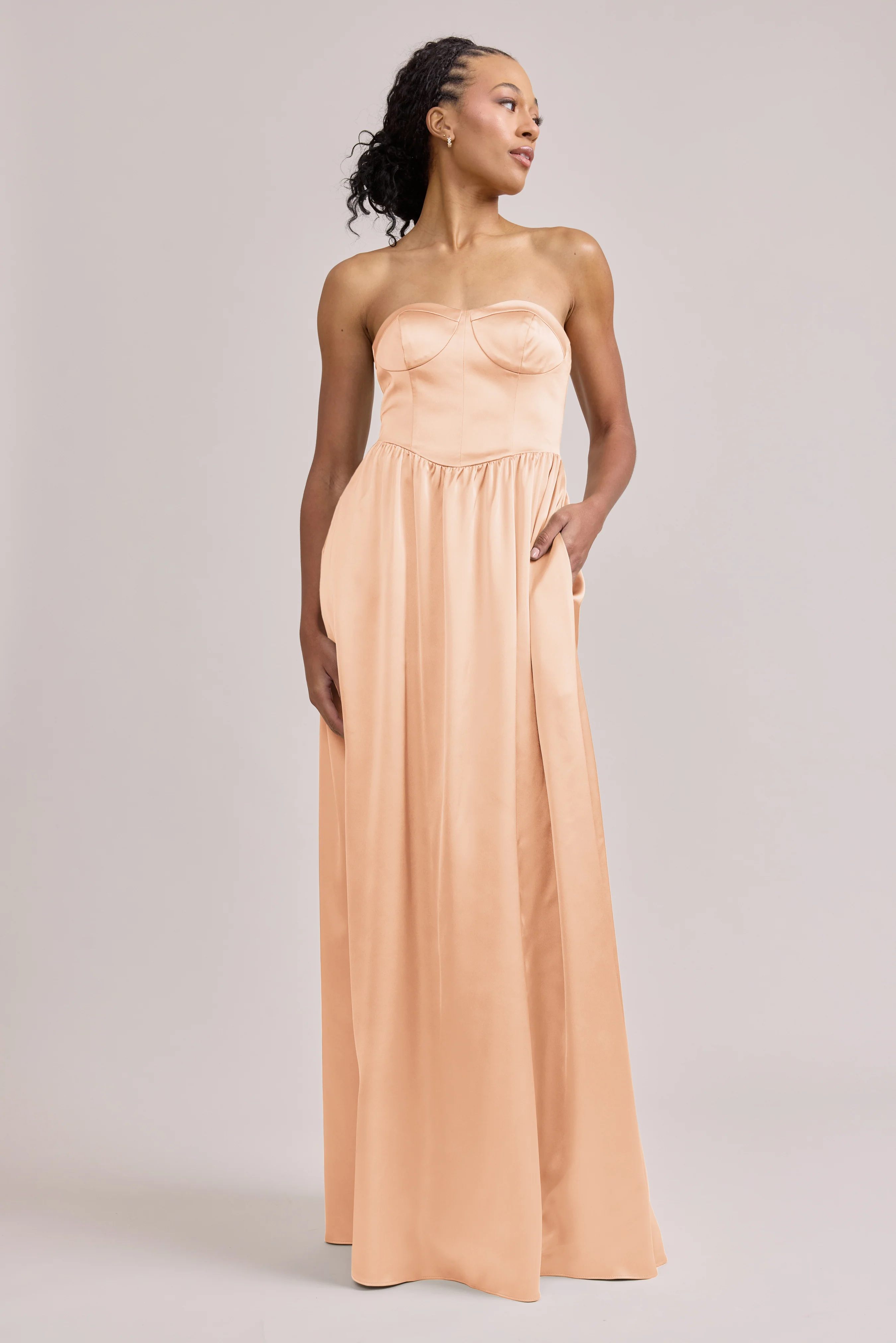 Sydney Satin Dress | Made To Order - Image 102