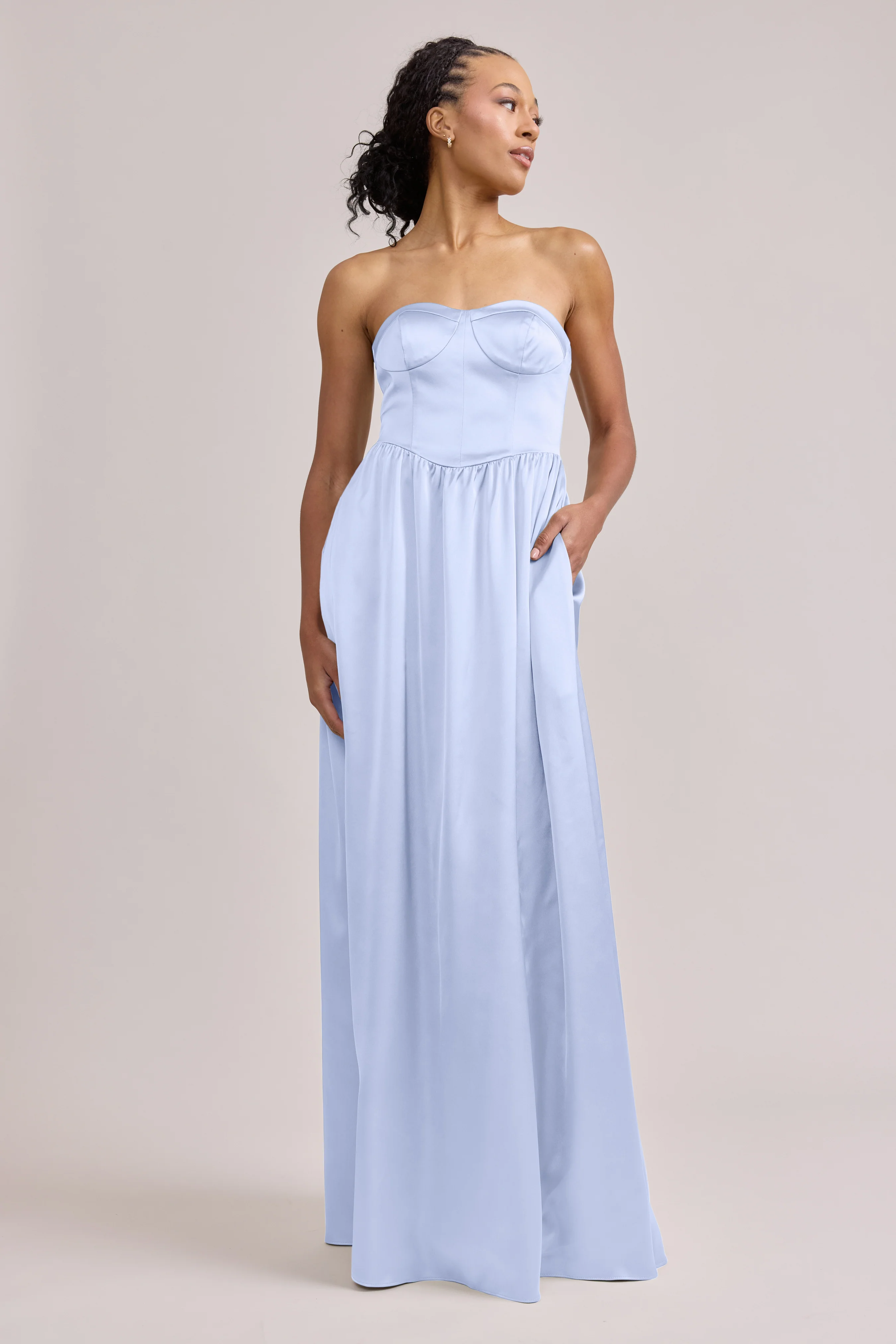 Sydney Satin Dress | Made To Order - Image 107
