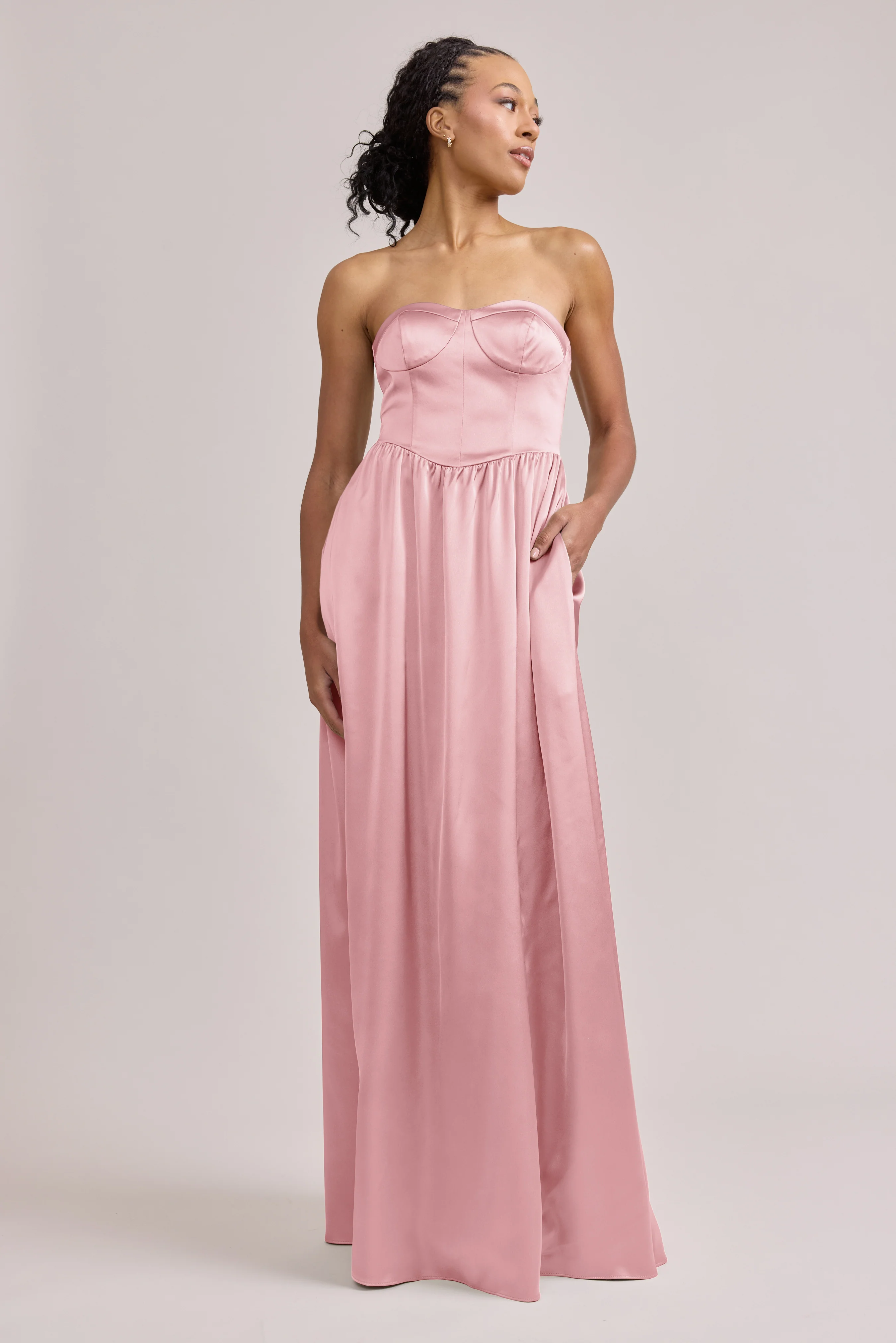 Sydney Satin Dress | Made To Order - Image 128