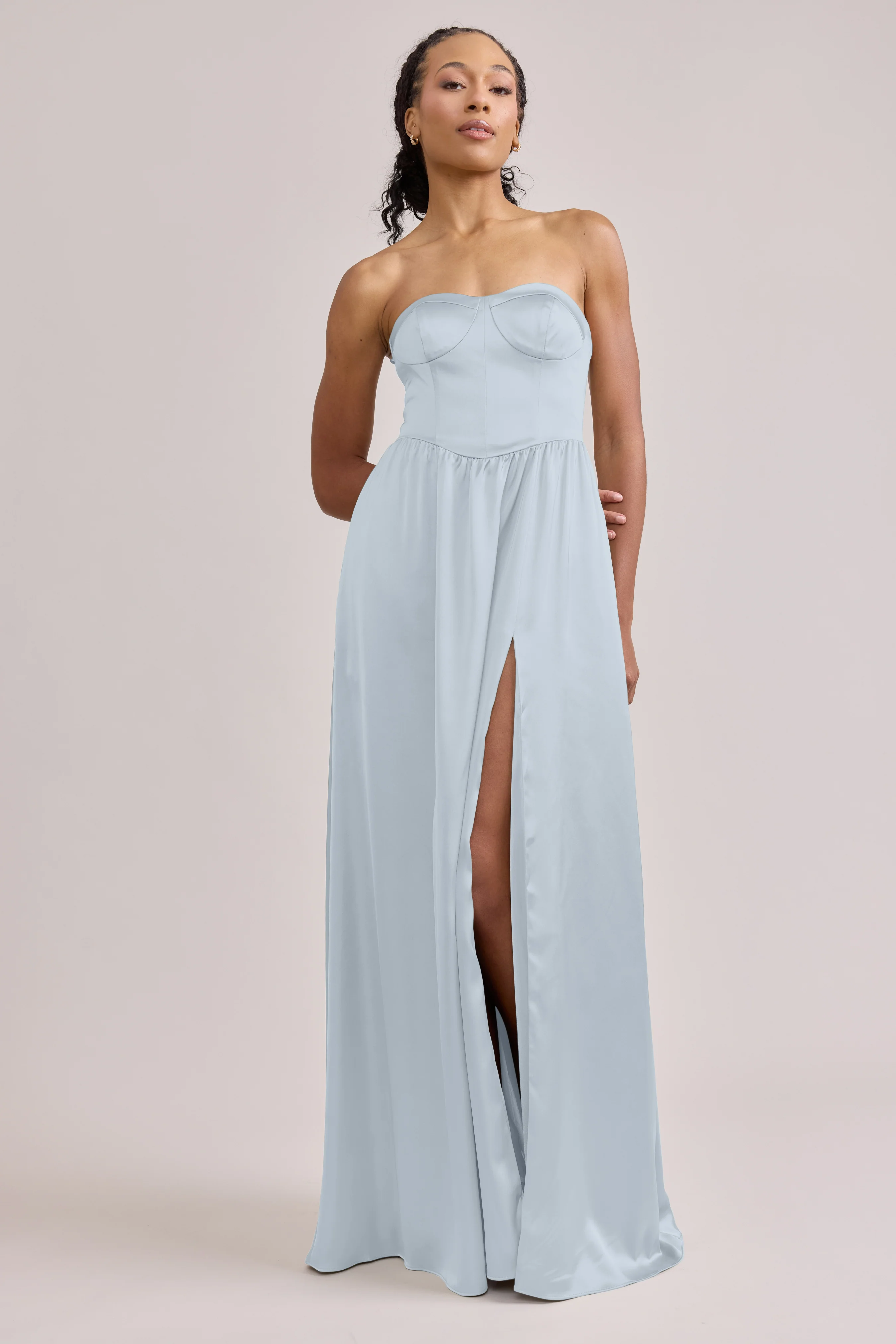 Sydney Satin Dress | Made To Order - Image 138