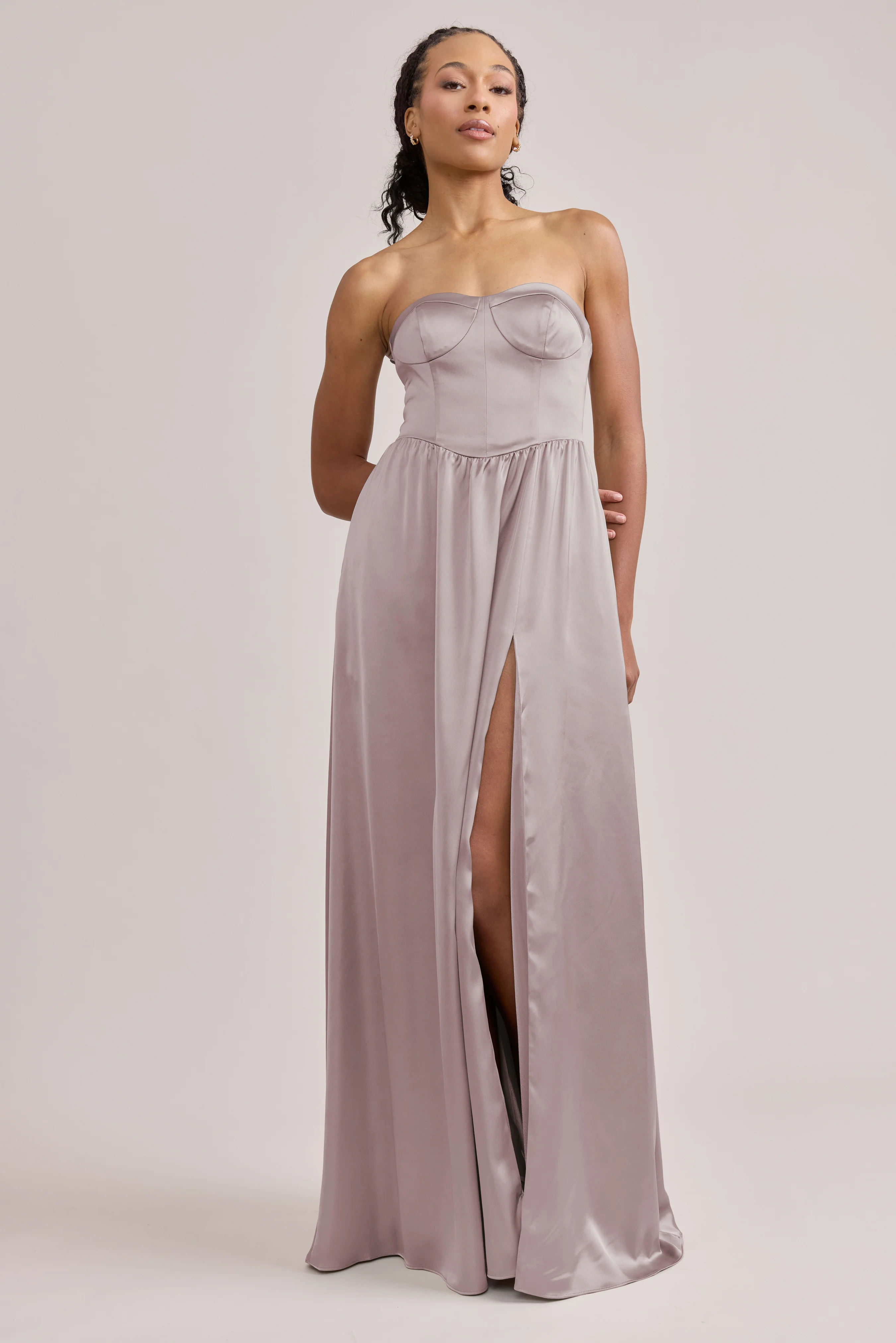 Sydney Satin Dress | Made To Order - Image 147