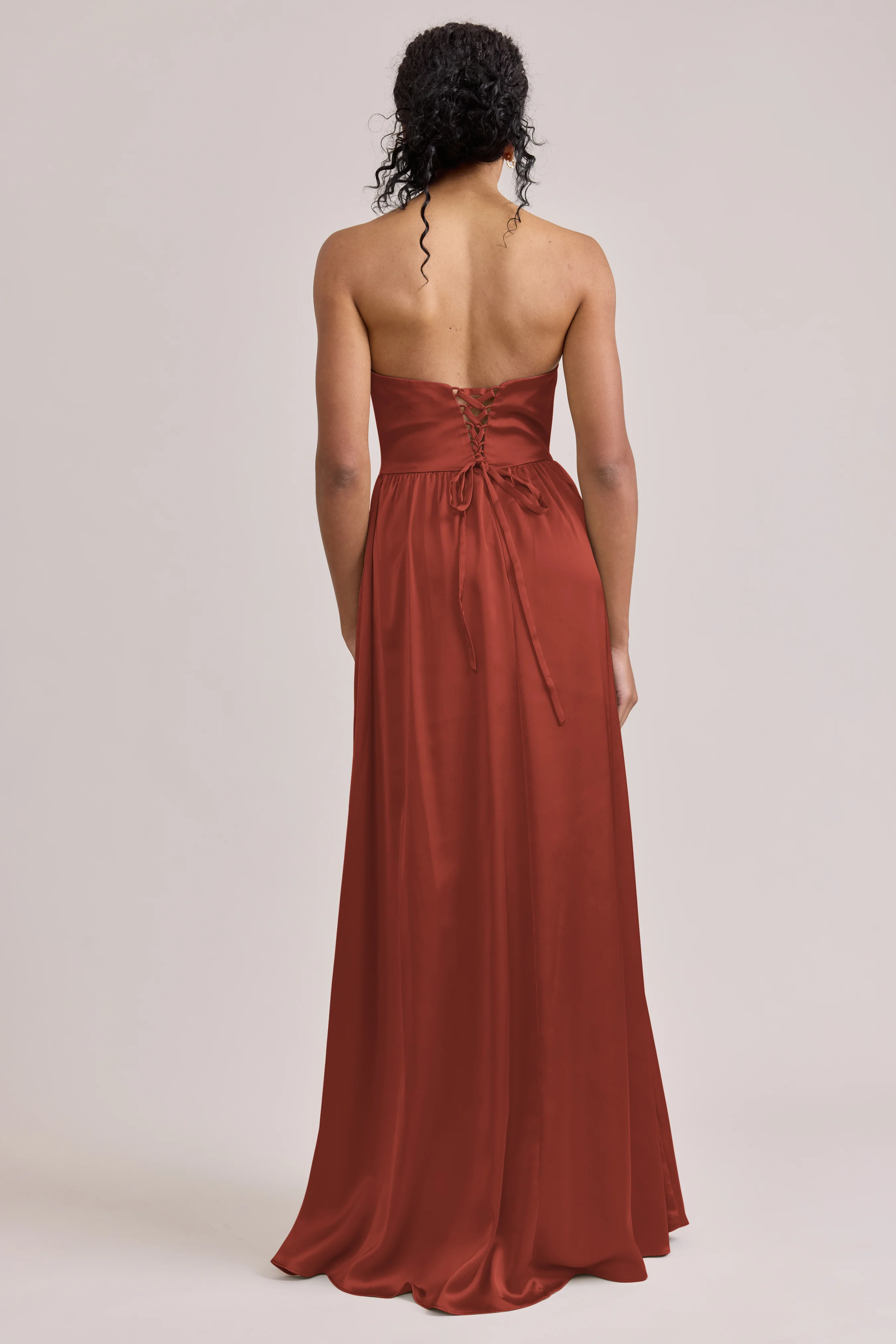 Sydney Satin Dress | Made To Order - Image 151