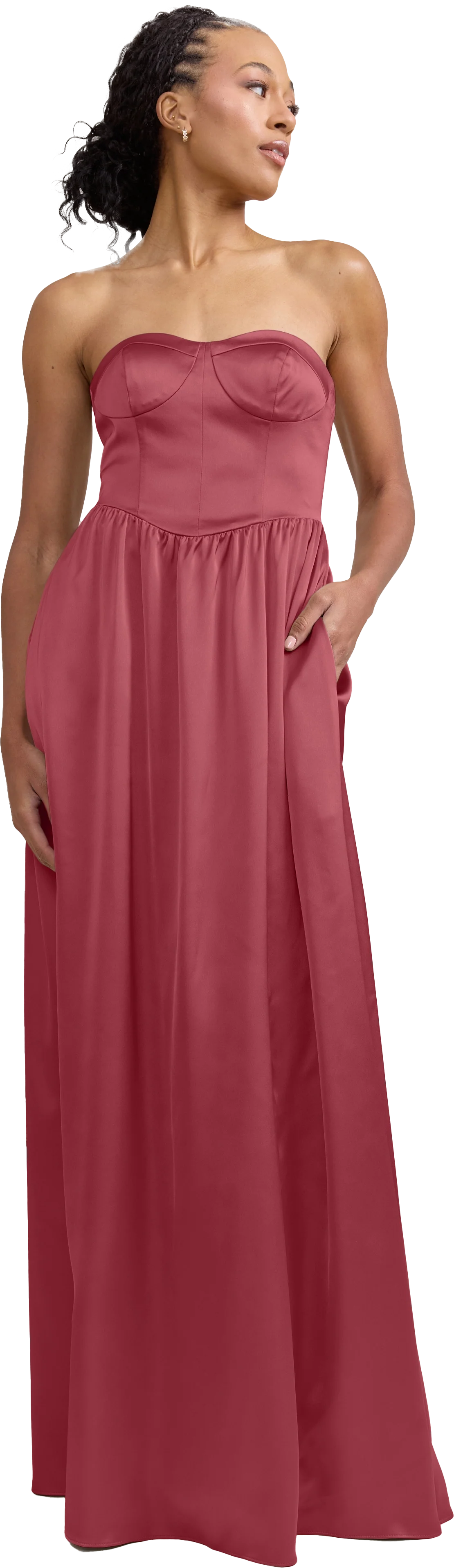 Sydney Satin Dress | Made To Order - Image 162