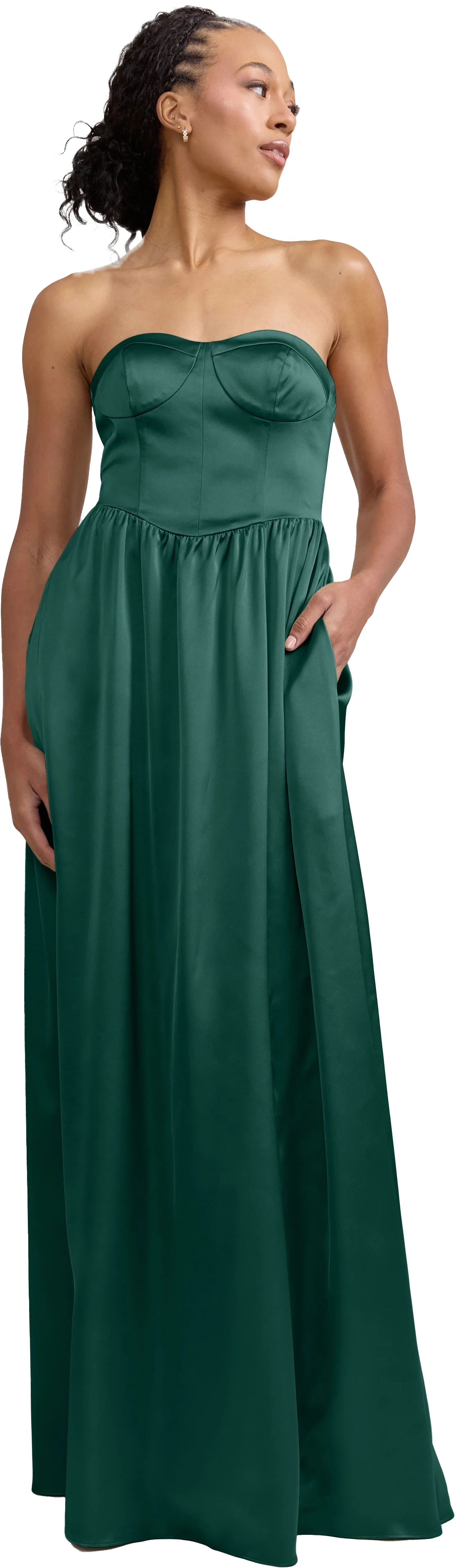 Sydney Satin Dress | Made To Order - Image 174