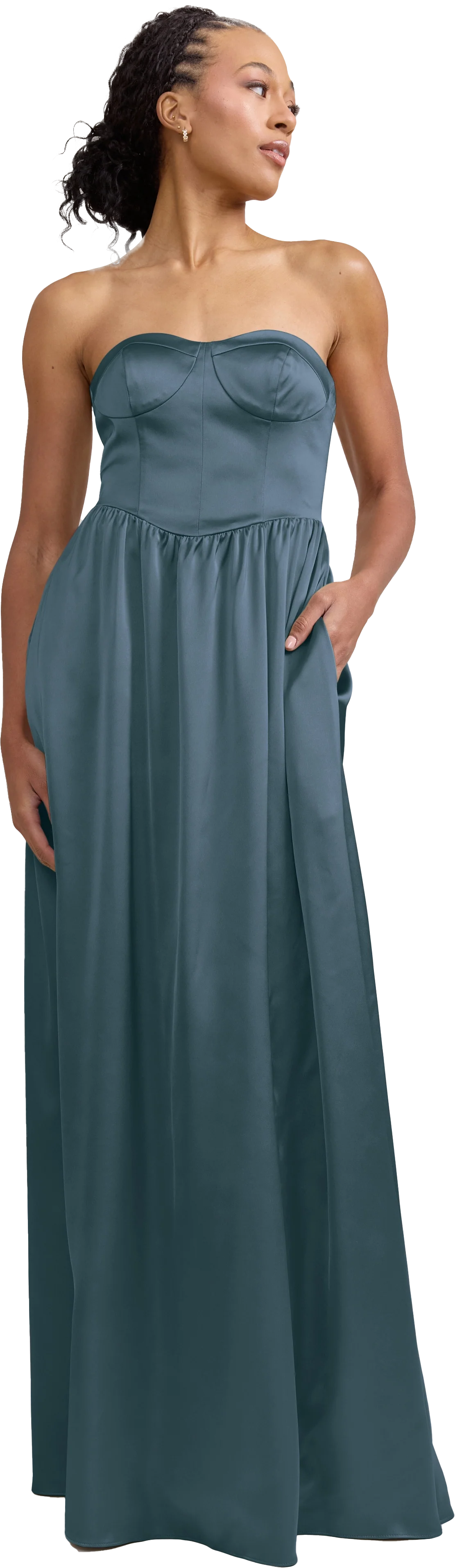 Sydney Satin Dress | Made To Order - Image 175