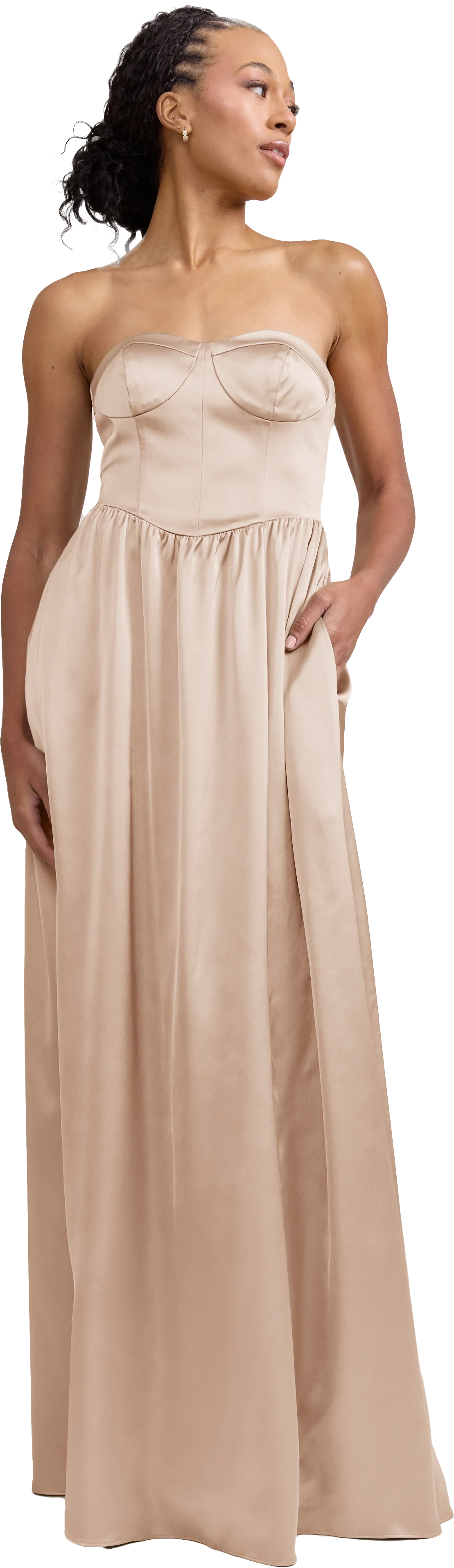Sydney Satin Dress | Made To Order - Image 178