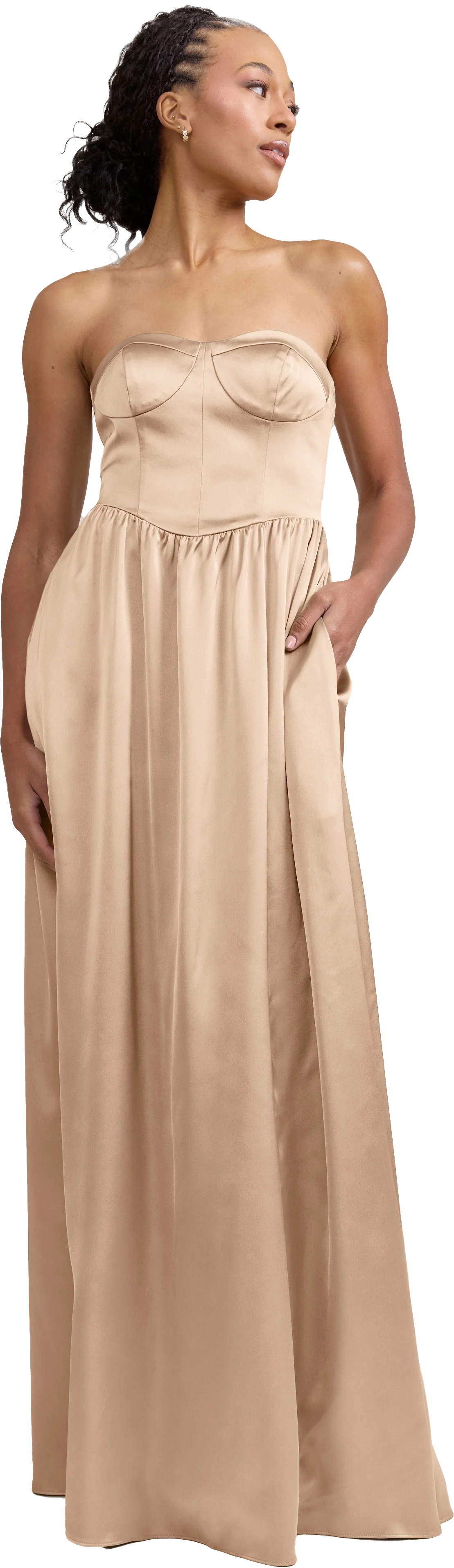 Sydney Satin Dress | Made To Order - Image 180