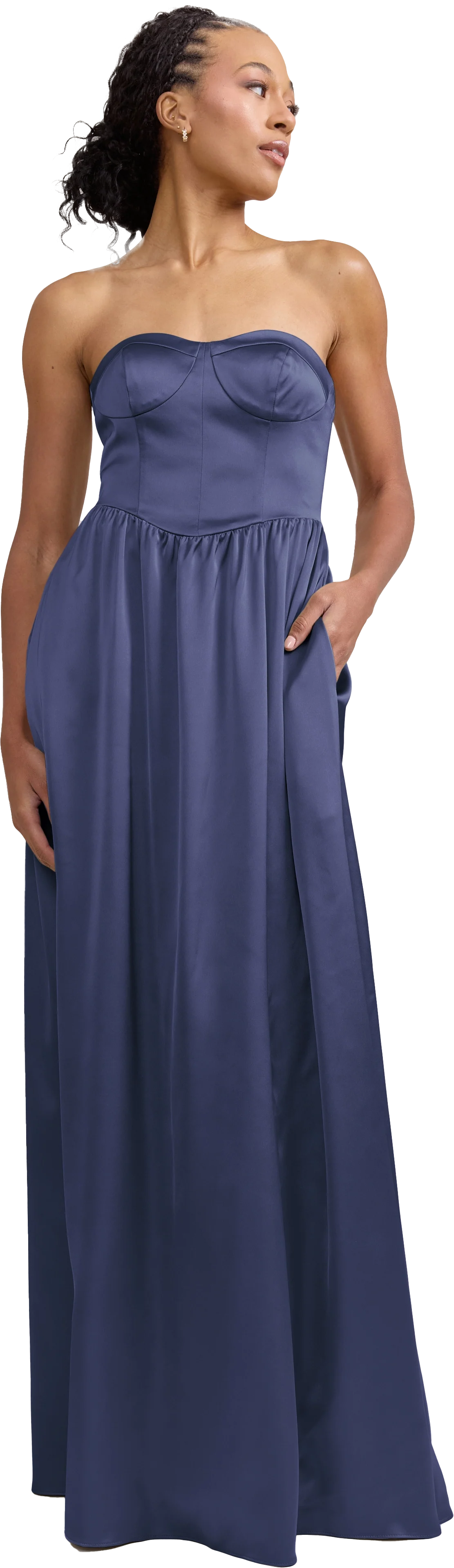 Sydney Satin Dress | Made To Order - Image 182