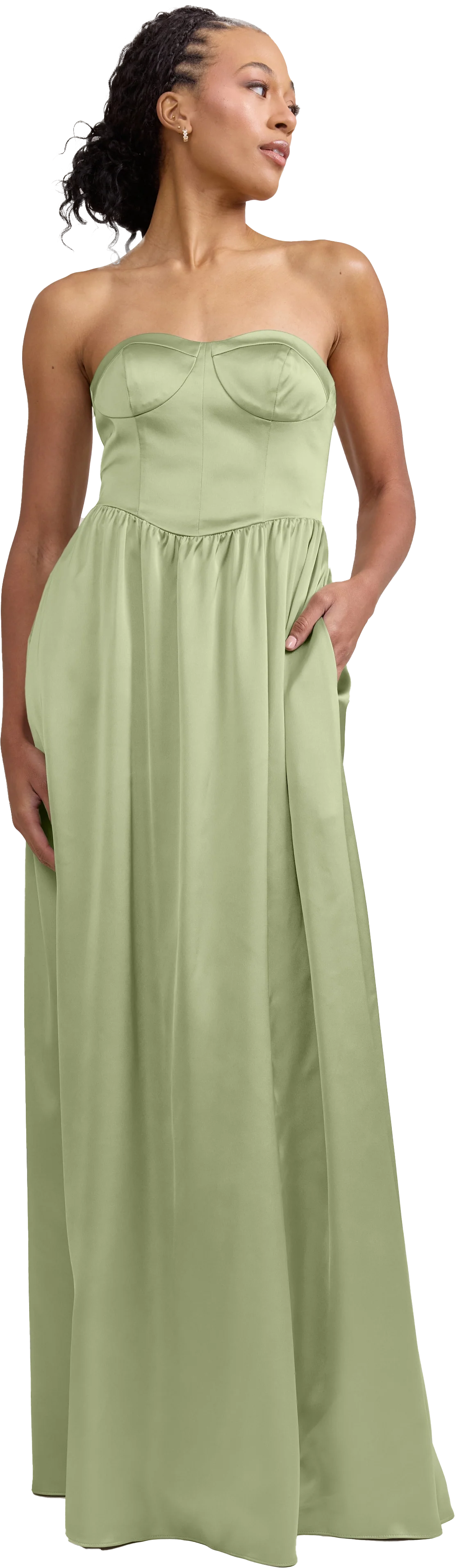 Sydney Satin Dress | Made To Order - Image 188