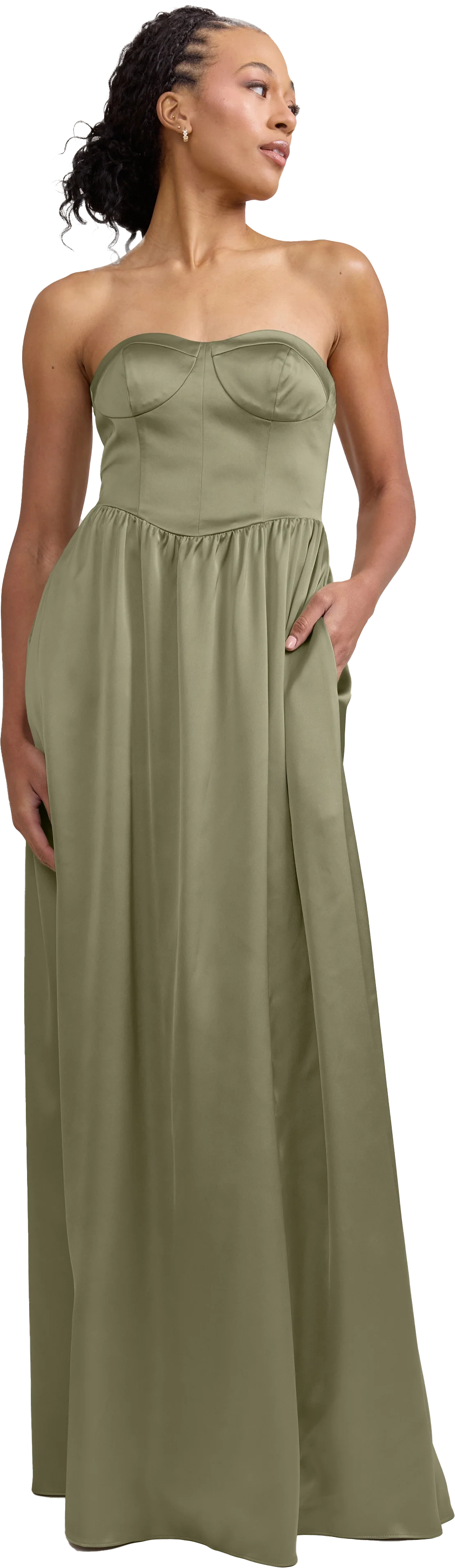 Sydney Satin Dress | Made To Order - Image 190