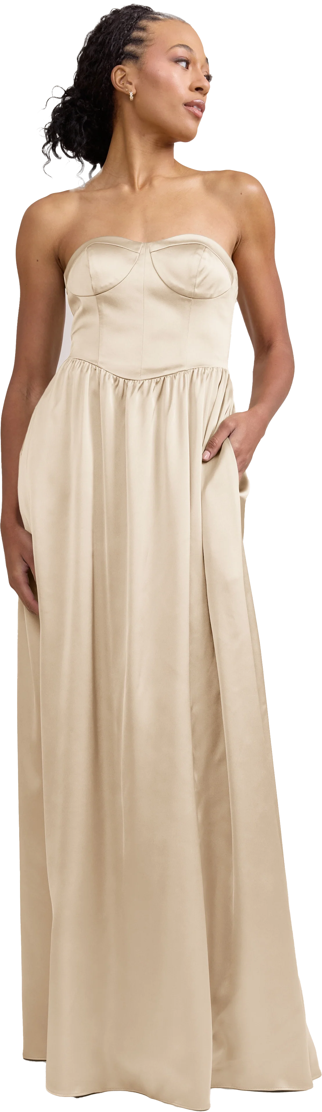 Sydney Satin Dress | Made To Order - Image 192