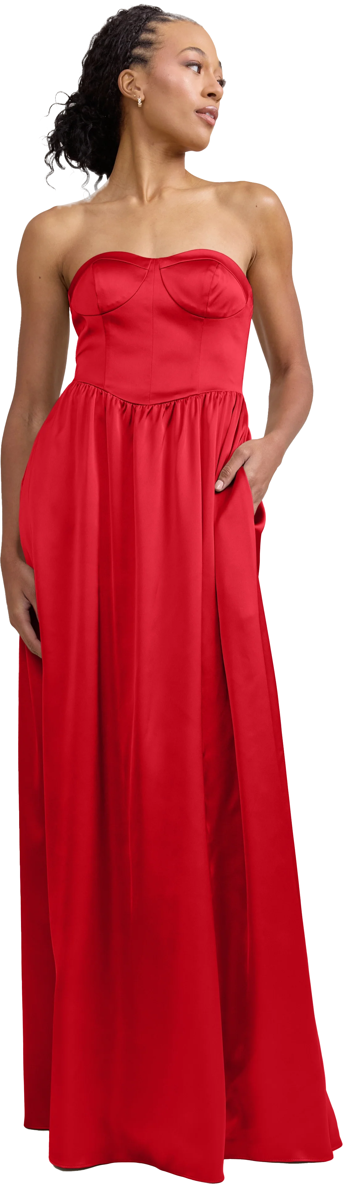 Sydney Satin Dress | Made To Order - Image 197