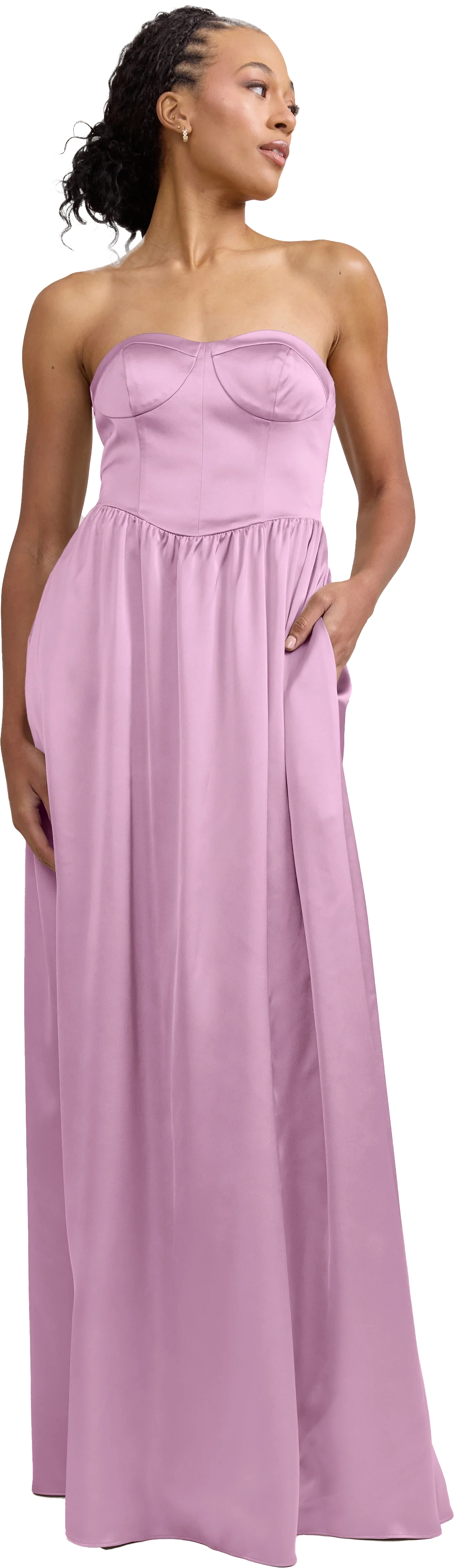 Sydney Satin Dress | Made To Order - Image 199