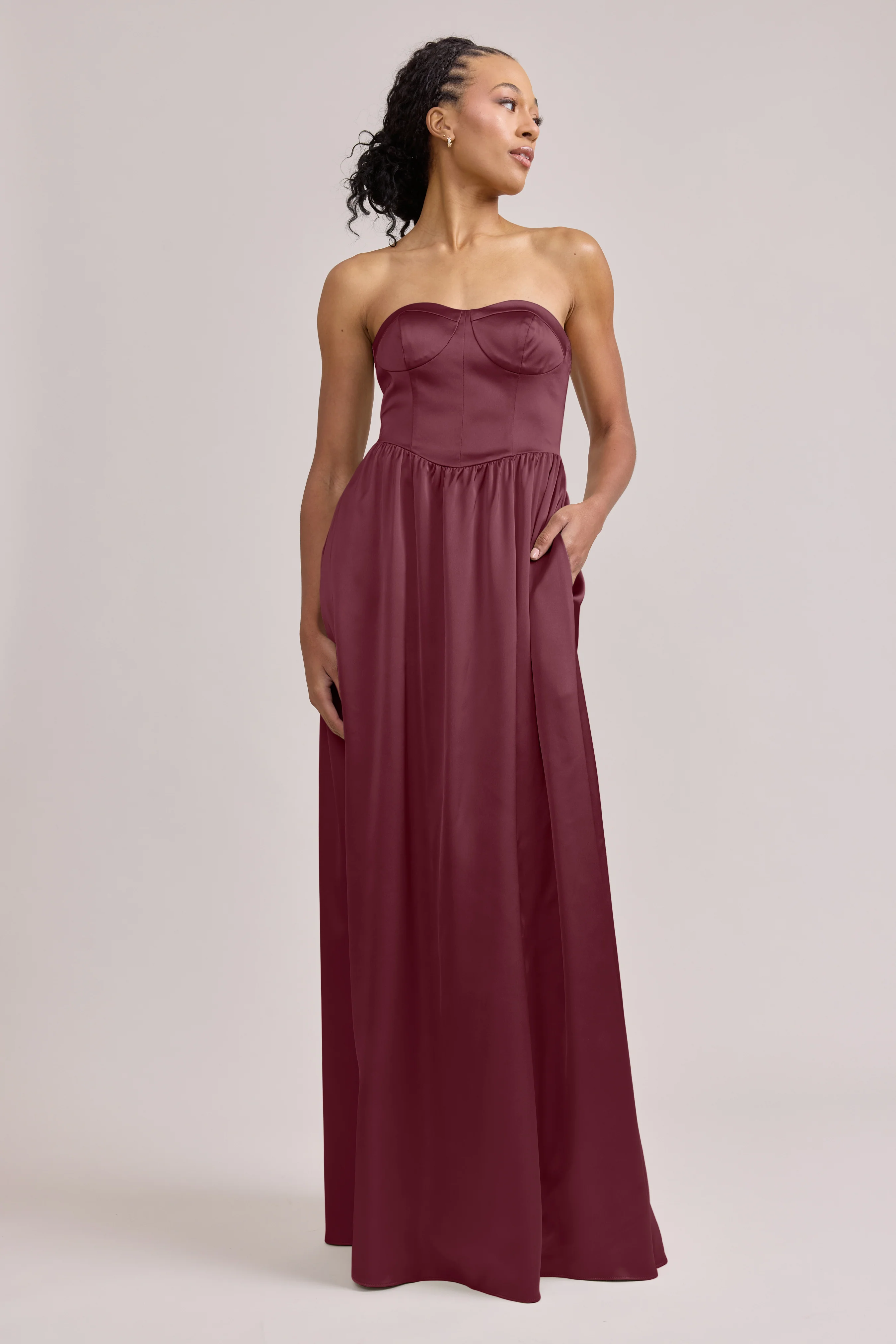 Sydney Satin Dress | Made To Order - Image 21