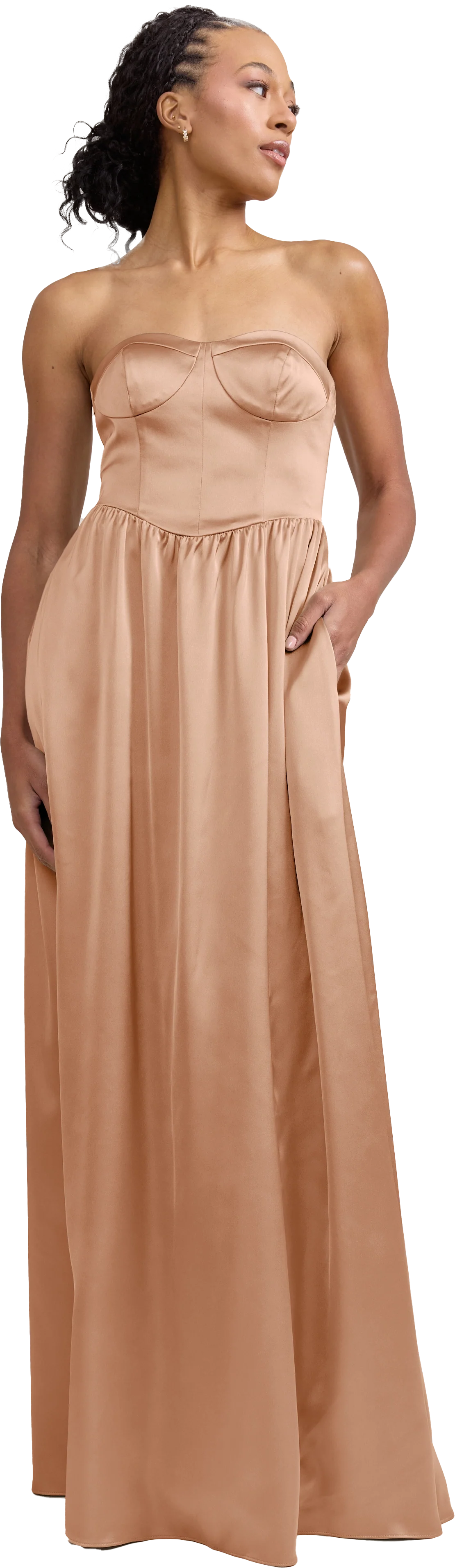 Sydney Satin Dress | Made To Order - Image 210