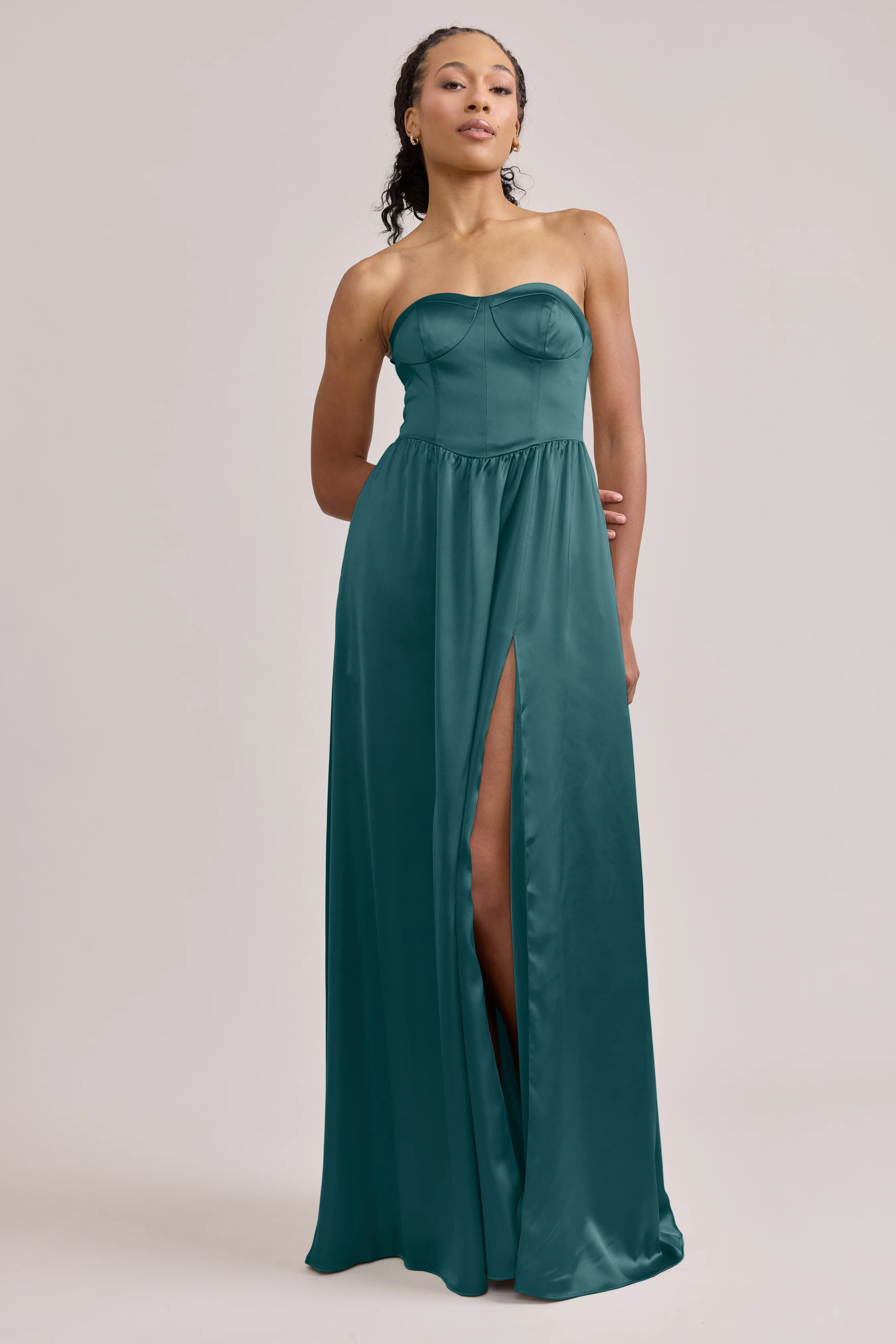 Sydney Satin Dress | Made To Order - Image 28