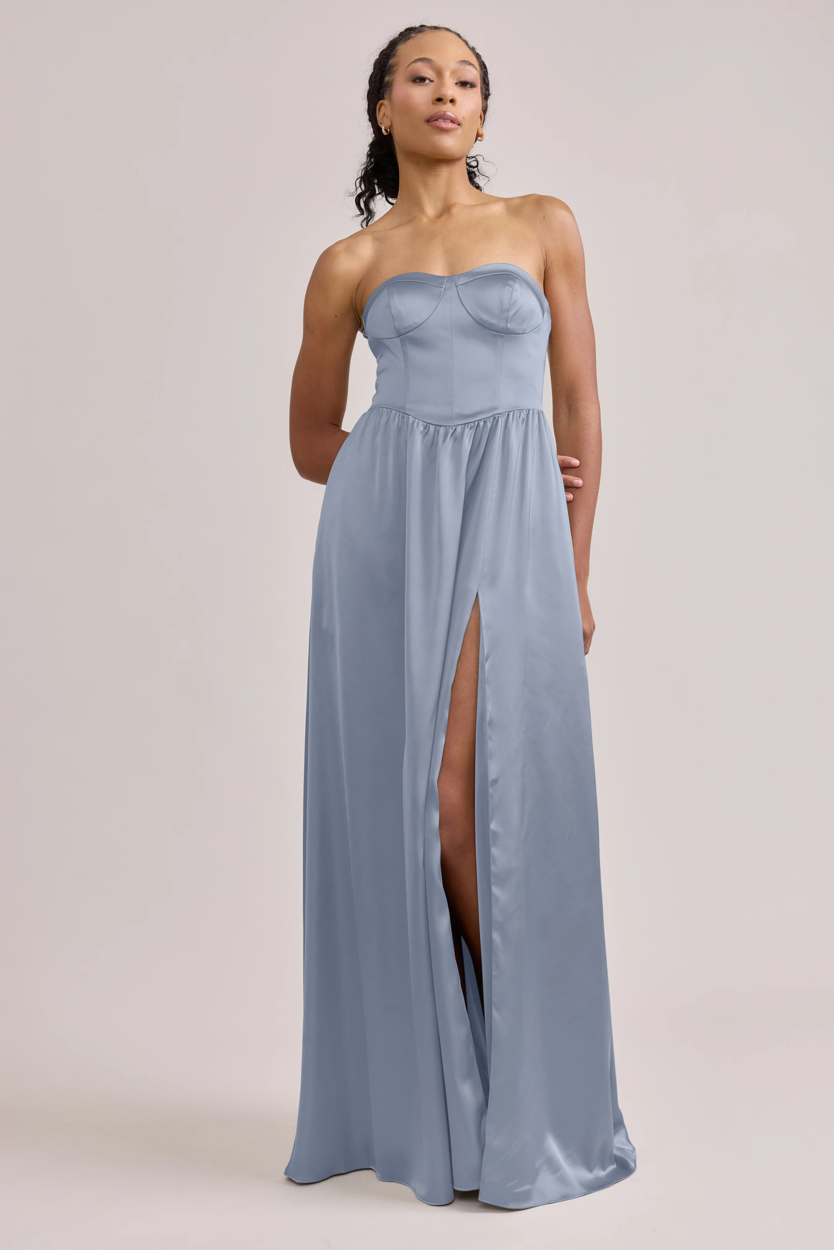 Sydney Satin Dress | Made To Order - Image 51