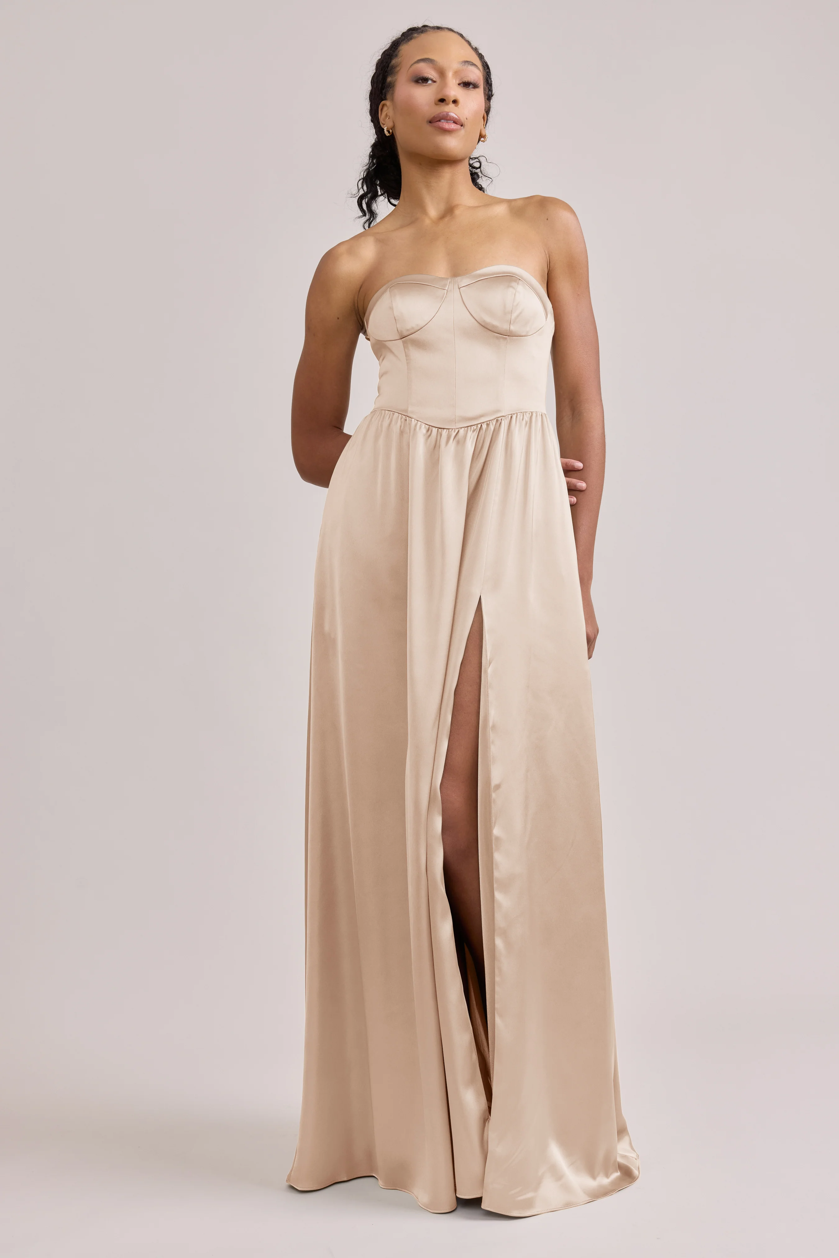 Sydney Satin Dress | Made To Order - Image 62