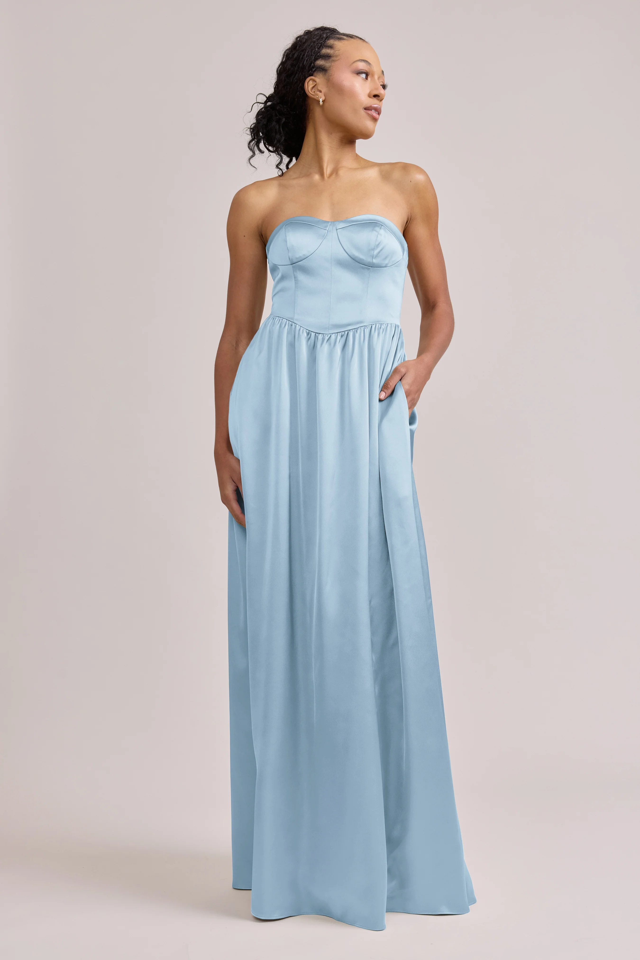 Sydney Satin Dress | Made To Order - Image 73