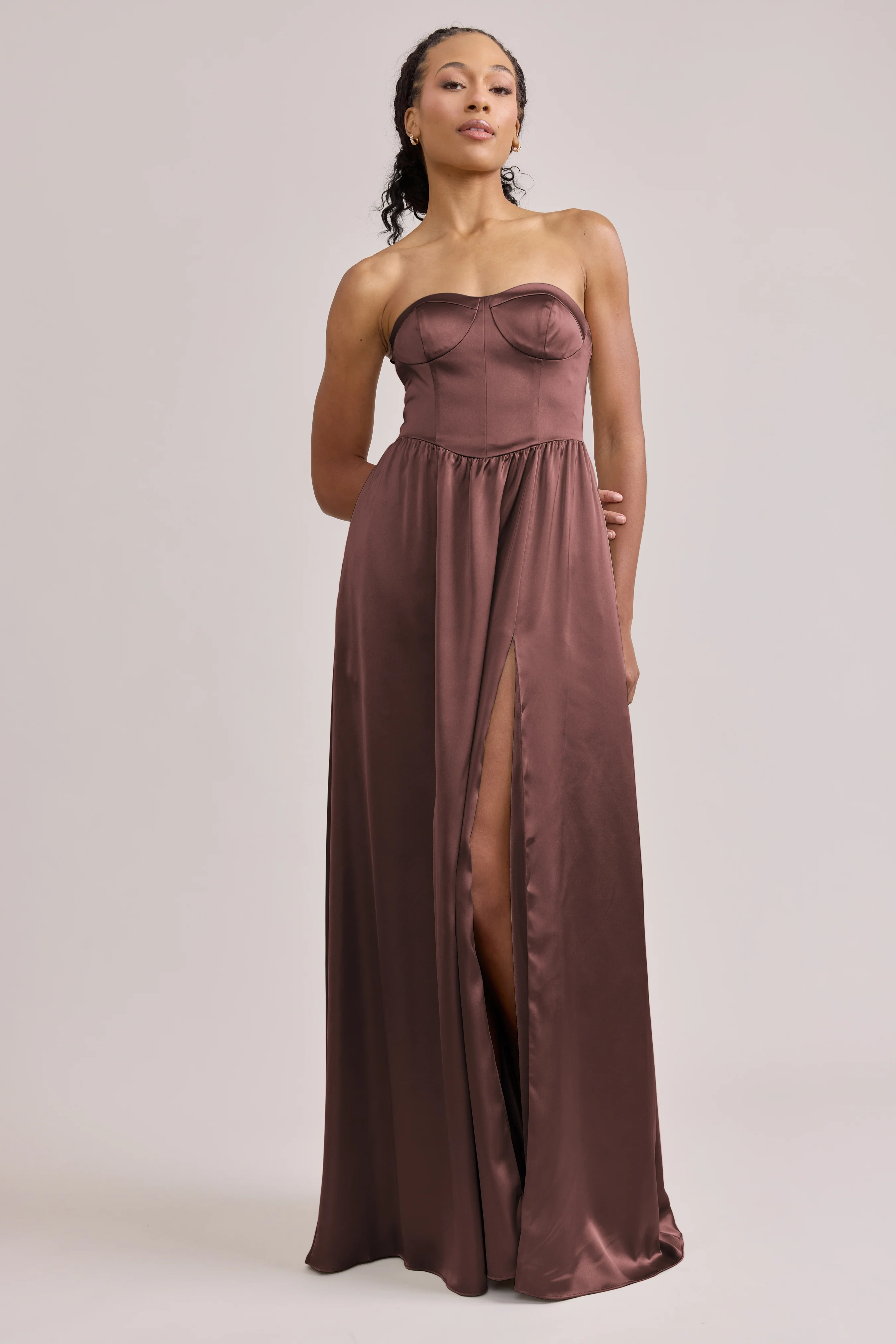 Sydney Satin Dress | Made To Order - Image 82