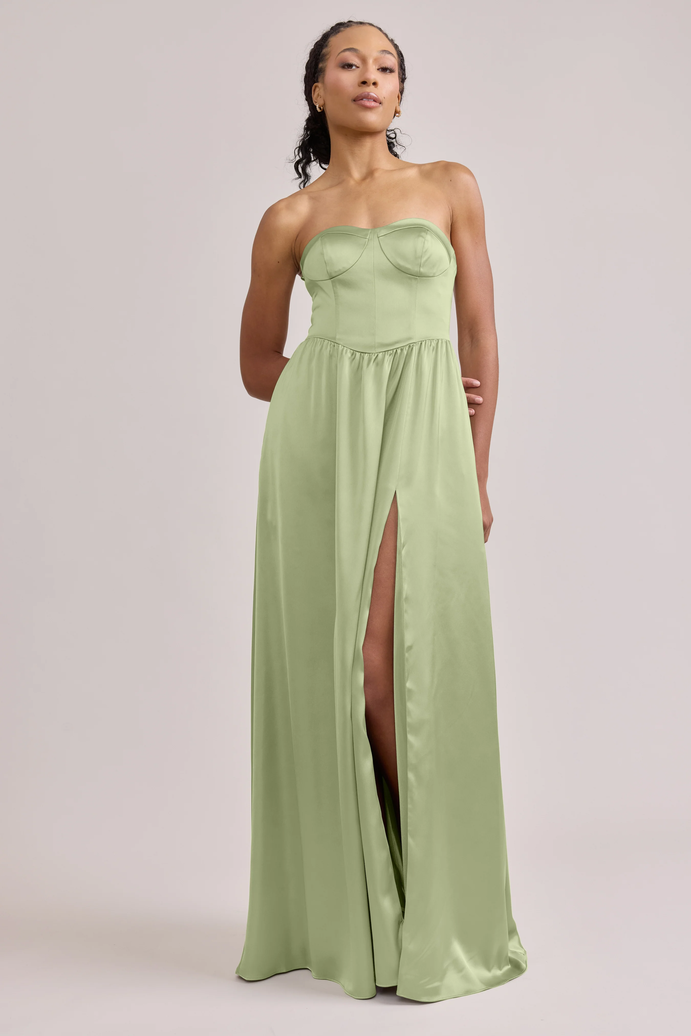 Sydney Satin Dress | Made To Order - Image 89