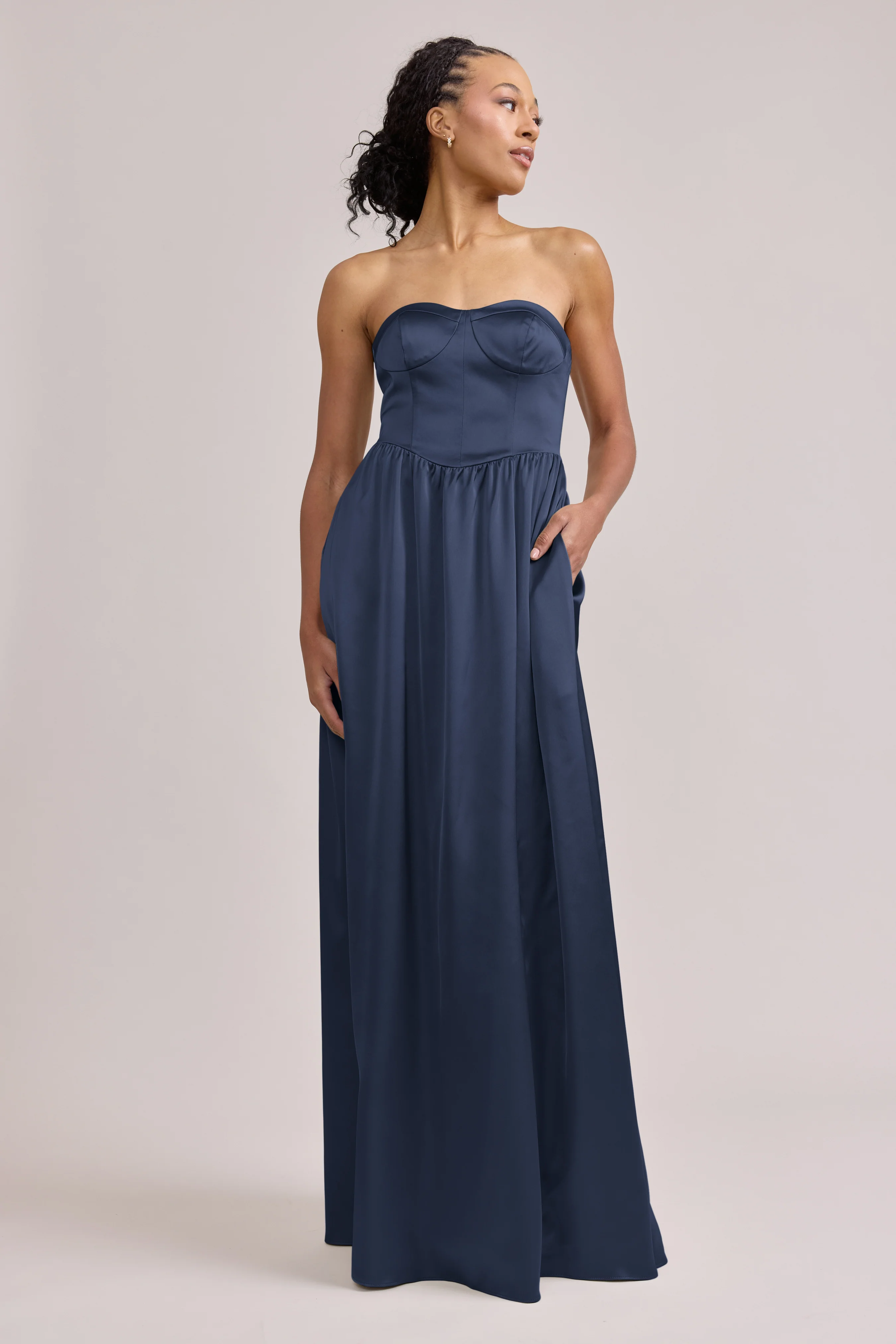 Sydney Satin Dress | Made To Order - Image 96