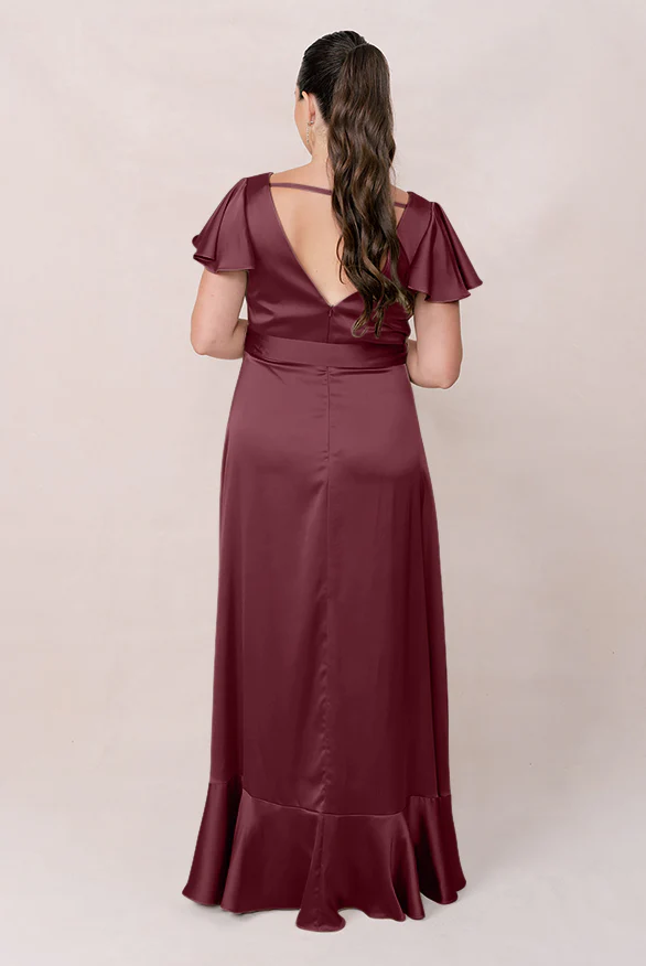 Thalia Satin Dress | Made To Order - Image 20