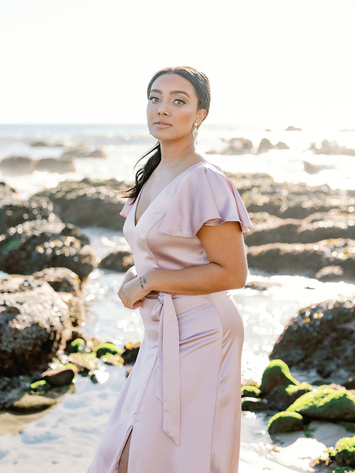 Thalia Satin Dress | Made To Order - Image 4