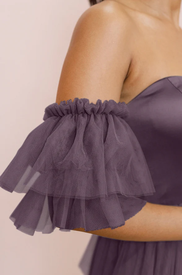 Tulle Tiered Poof Sleeves | Made To Order - Image 15