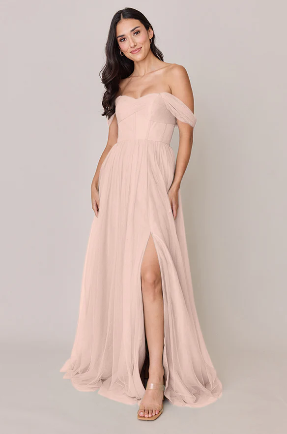 Tulle Mega Swatch | Ready To Ship | Blush - Image 2