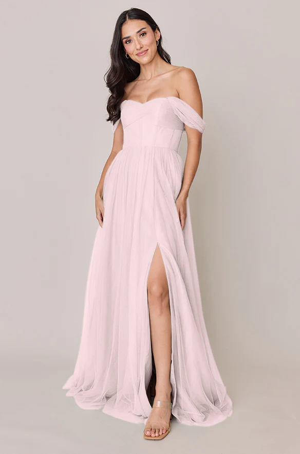 Tulle Mega Swatch | Ready To Ship | Petal Pink - Image 2