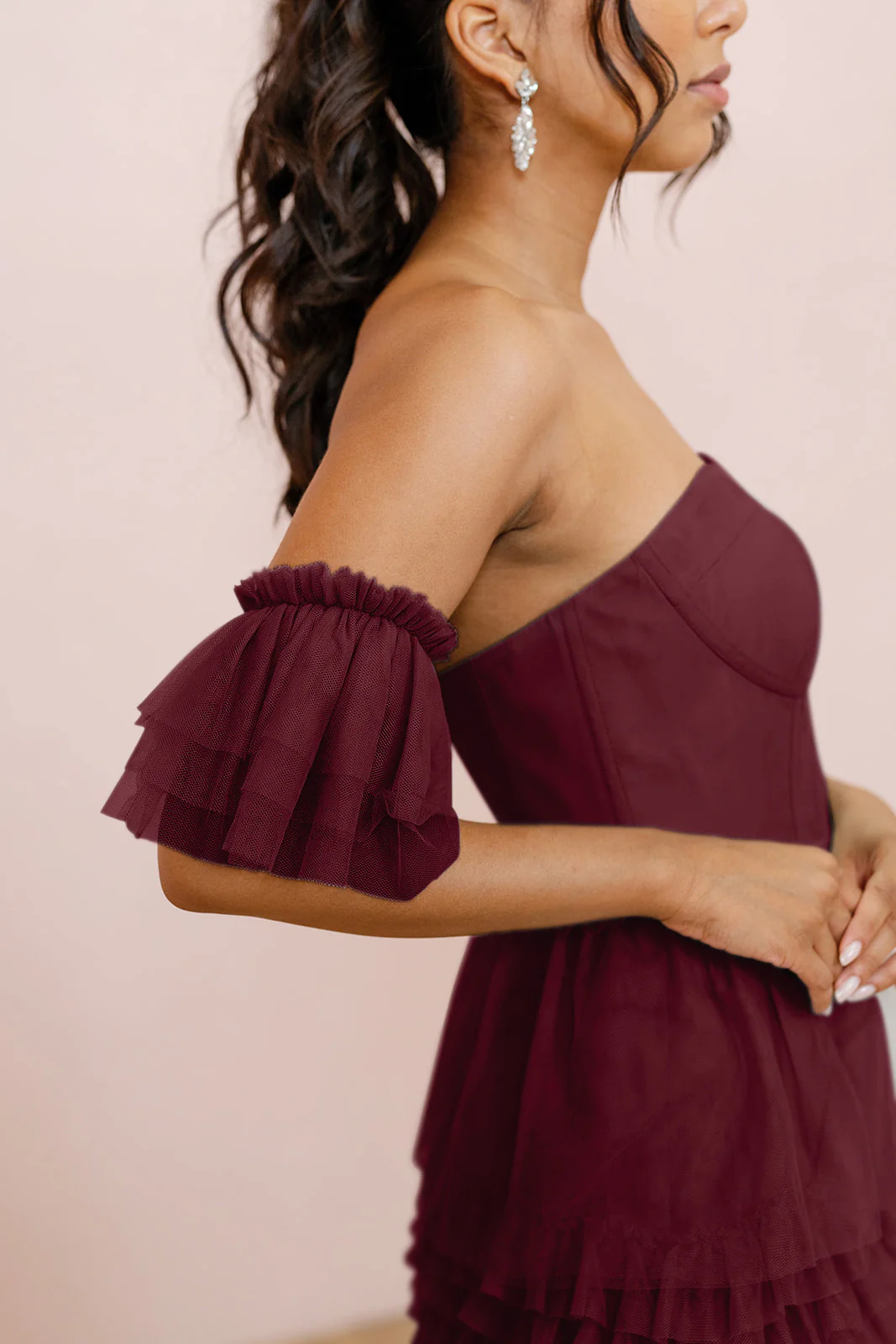 Tulle Ruffle Sleeves | Made To Order - Image 8