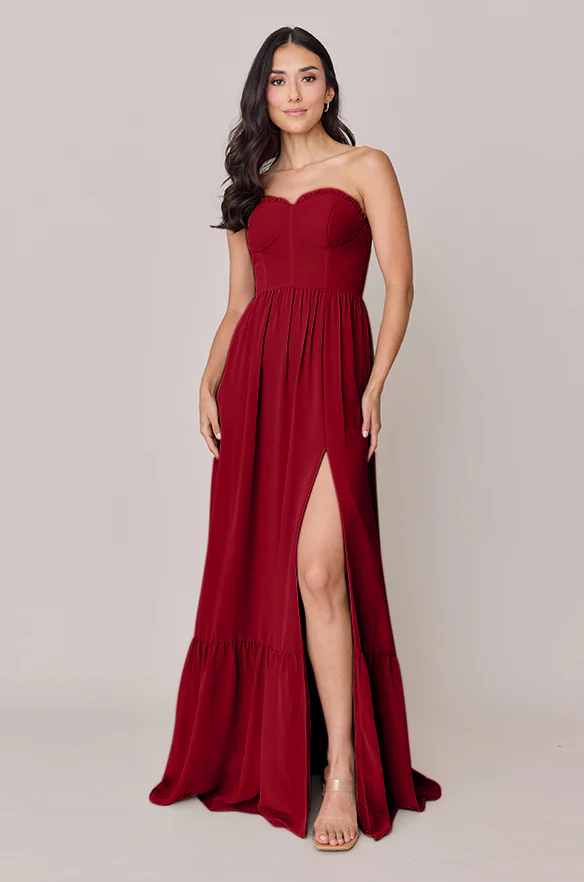 Valentina Chiffon Dress | Made To Order - Image 104