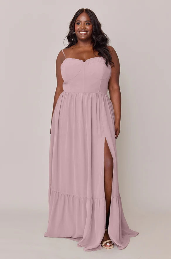 Valentina Chiffon Dress | Made To Order - Image 116