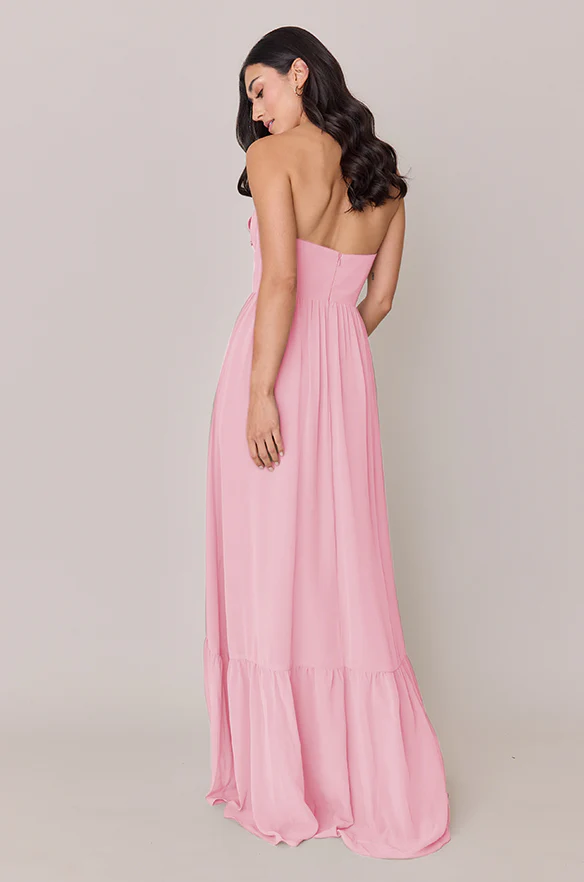 Valentina Chiffon Dress | Made To Order - Image 123