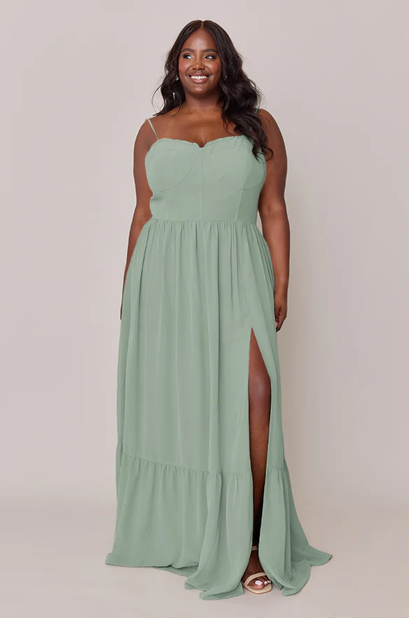 Valentina Chiffon Dress | Made To Order - Image 140