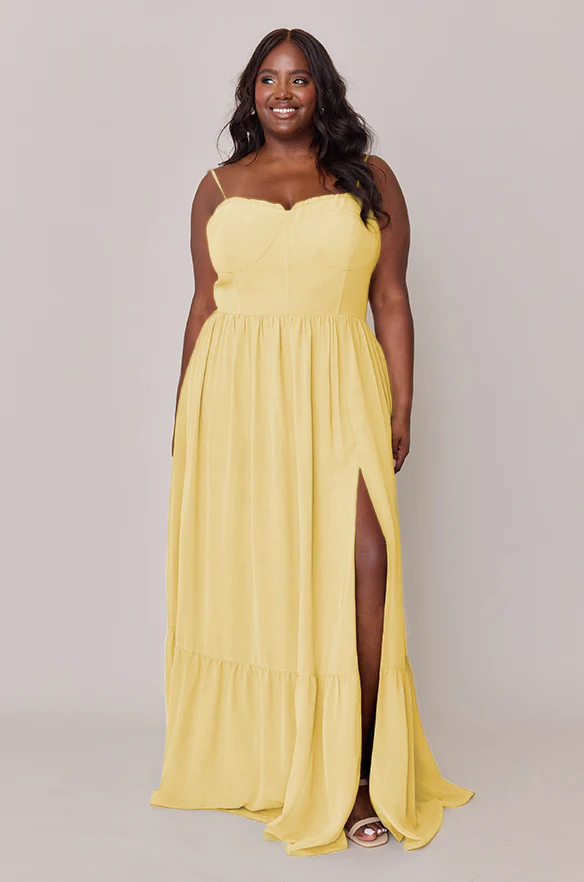 Valentina Chiffon Dress | Made To Order - Image 160