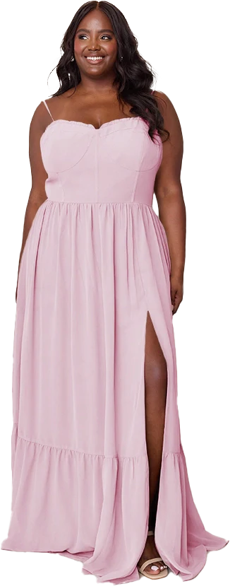 Valentina Chiffon Dress | Made To Order - Image 178