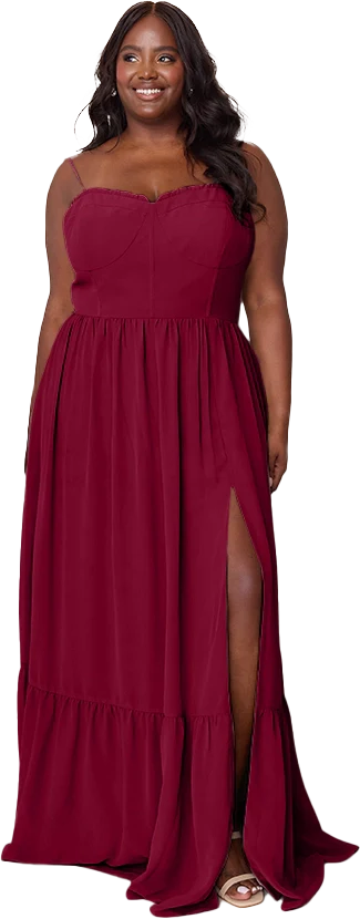 Valentina Chiffon Dress | Made To Order - Image 201