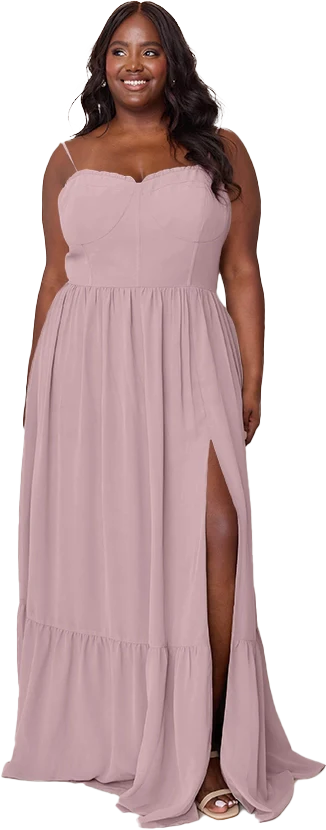 Valentina Chiffon Dress | Made To Order - Image 209