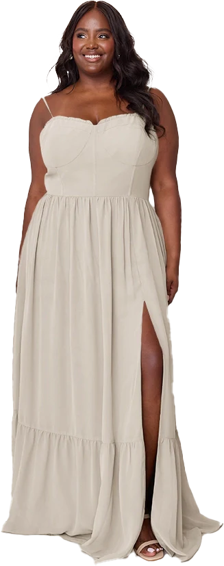 Valentina Chiffon Dress | Made To Order - Image 216