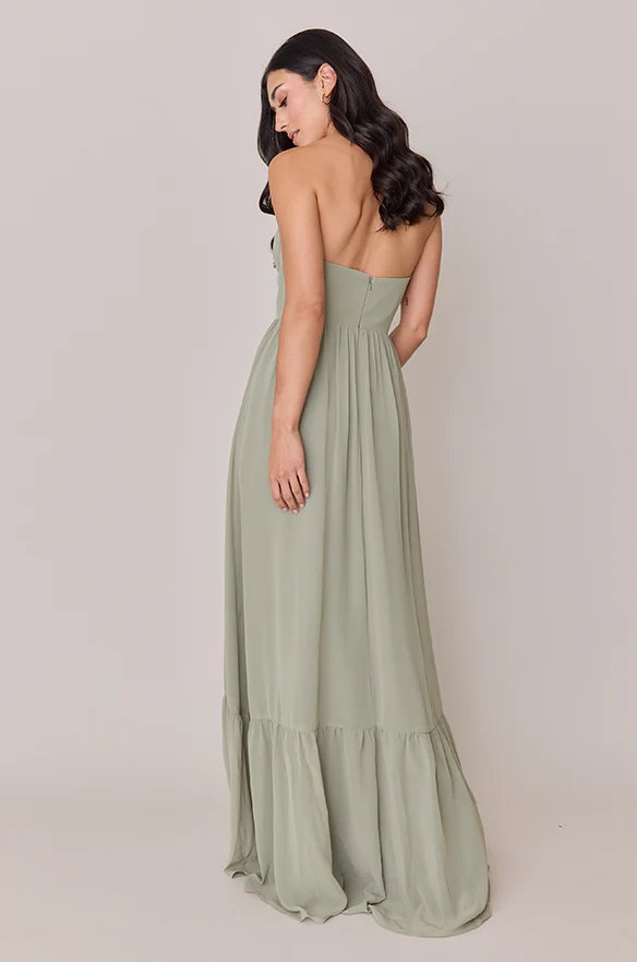 Valentina Chiffon Dress | Made To Order - Image 228