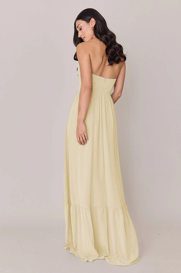 Valentina Chiffon Dress | Made To Order - Image 236