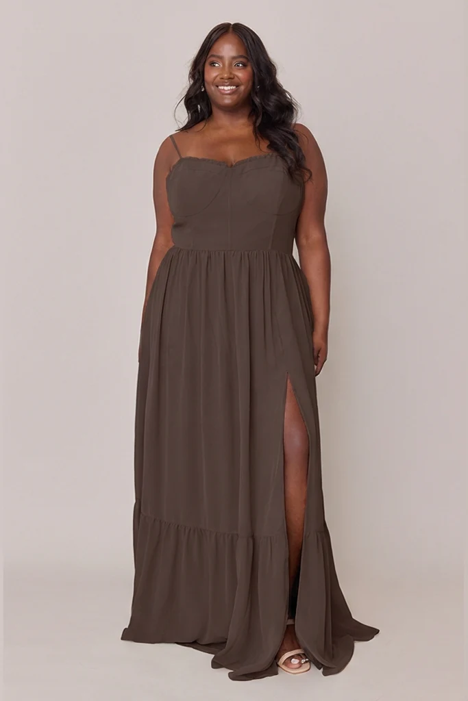 Valentina Chiffon Dress | Made To Order - Image 238