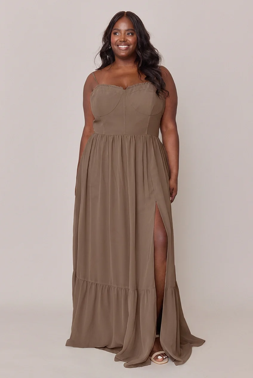 Valentina Chiffon Dress | Made To Order - Image 239
