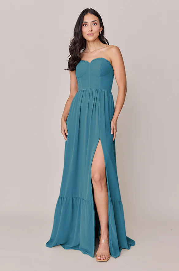 Valentina Chiffon Dress | Made To Order - Image 39