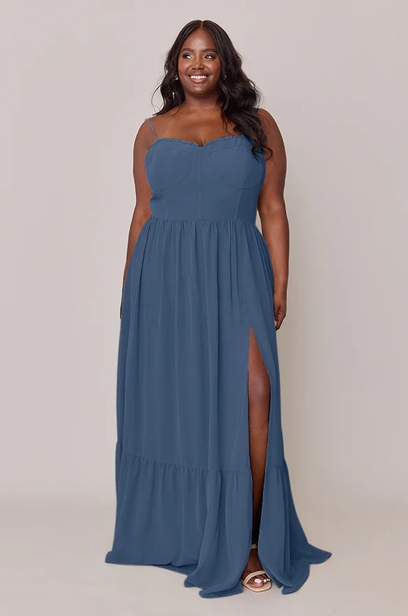 Valentina Chiffon Dress | Made To Order - Image 50