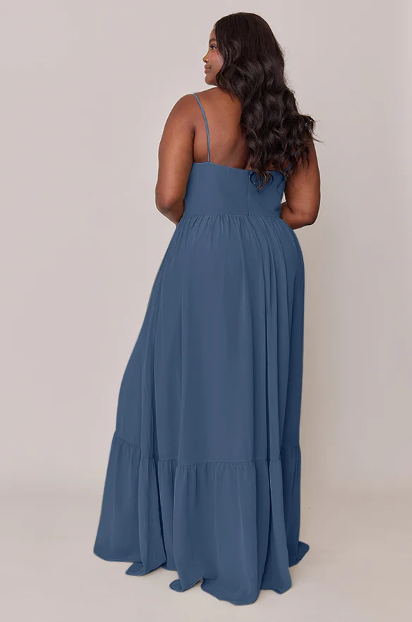 Valentina Chiffon Dress | Made To Order - Image 51