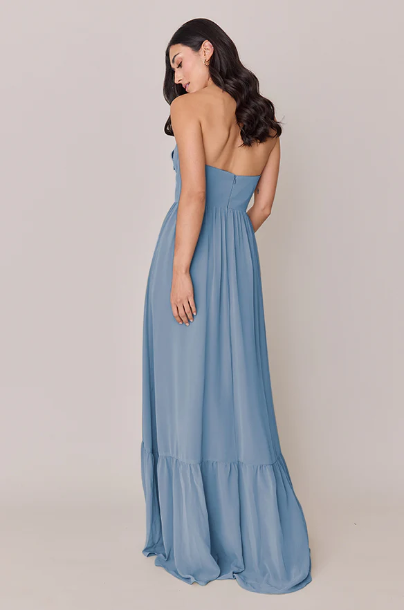 Valentina Chiffon Dress | Made To Order - Image 63
