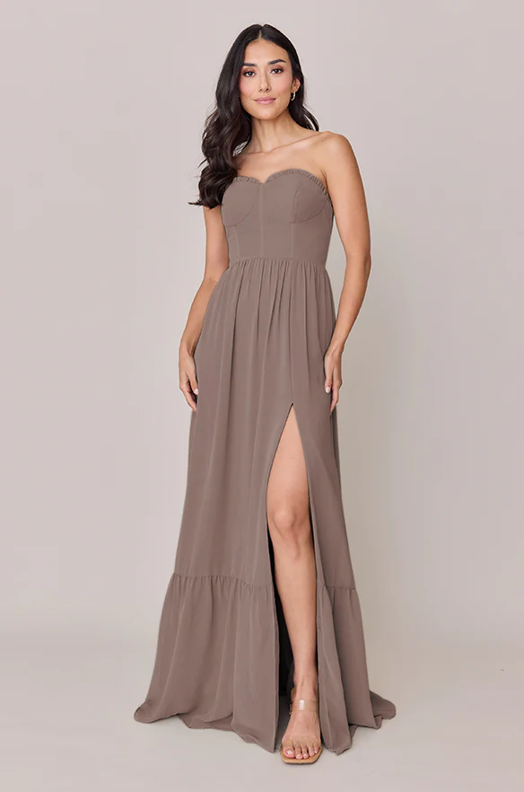 Valentina Chiffon Dress | Made To Order - Image 73